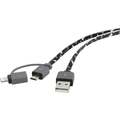 Renkforce Apple iPad/iPhone/iPod Anschlusskabel [1x USB 2.0 Stecker A - 1x USB