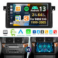 9" Für BMW E46 3er 318 320 325 M3 Android 13 64G Autoradio GPS Navi Wifi RDS SWC