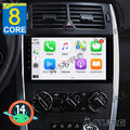 4+64G Carplay Android 14 Autoradio Navi GPS DVD für Mercedes BENZ A/B W169 W906