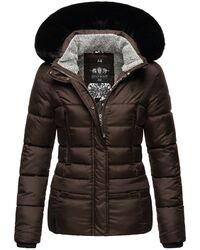 Marikoo Damen Winter Stepp Jacke Parka Mantel Winterjacke gefüttert LOVELEEN NEU