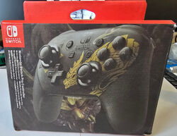 Nintendo Switch Pro Controller - Monster Hunter Rise Edition