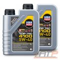 2x 1 L LITER LIQUI MOLY TOP TEC 4100 5W-40 MOTOR-ÖL MOTOREN-ÖL 32102927