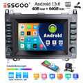 Android 13 4+64G 7" Autoradio Apple Carplay Für Benz A/B-Klasse B200 GPS NAVI FM