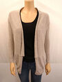 PESERICO Strickjacke 38 I44 Cardigan Wolle Seide Kaschmir/ Cashmere Beige