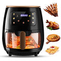 Heißluftfritteuse XXL Air fryer Backofen Fritteusen Heißluft Friteuse Grill 6L