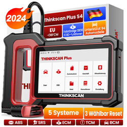 THINKSCAN Plus S4 KFZ OBD2 Diagnosegerät Scanner 5 Systeme ABS SRS ECM TCM BCM