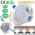 LED Einbauleuchte 3W 7W 12W Spot Strahler Einbaustrahler Decken Leuchte Einbau