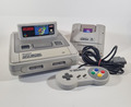 SNES Konsole Super Nintendo Controller Super Mario World Super Game Boy Tetris