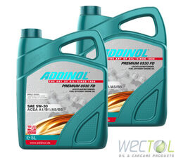 2 x 5 Liter Addinol Premium 0530 FD 5W-30 Motoröl Ford Jaguar Land Rover