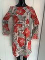 NEU! Patrizia Pepe Kleid,Gr.34,IT40,XS/S,knielang,Dress,Blumen,Flowers