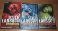 Stieg Larsson - 3 TB - Schweden / Thriller -Vergebung- Verblendung- Verdammnis -