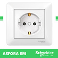 SCHNEIDER ELECTRIC EM Steckdosen Steckdose Schalter Taster Dimmer Cat TV Sat USB