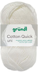 50 Gramm Gründl Wolle Cotton Quick Uni Strickgarn Farbauswahl