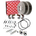 FEBI BILSTEIN Bremsbacken Trommeln Seilzug Rep-Satz für SEAT MII SKODA CITIGO