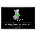 40 x 60 cm Fußmatte Koala Münzen sammeln - Geschenk Sportler Fußabtreter Gewinn