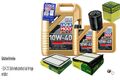 MANN-FILTER Inspektionspaket 7 L LIQUI MOLY 10W-40 für Subaru Forester 2.0 AWD