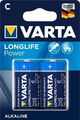 10x VARTA Longlife Power Alkaline Batterien C Baby LR14 4914 2er Blister