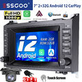 2+32G Autoradio NAV Für Mercedes Benz A/B Klasse W639 Android 12 CarPlay +Kamera