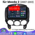 Android 13 Carplay Autoradio Für Mazda 2 2007-2013 GPS Navi Android Auto WIFI BT