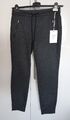 Mac Jogpants Easy Smart Gummibund Jogger Jersey Hose Skinny 0107 L Grau 38/29