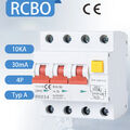 FI-Schutzschalter Fehlerstromschutzschalter TYP A 4-Polig 30mA B / C  FI+LS RCBO