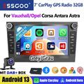 DAB 32G Android13 Autoradio GPS Navi Carplay KAM Für Opel Astra H Zafira Corsa C