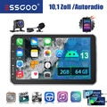Autoradio Android 13 64G GPS Nav WIFI BT FM KAM 10" Drehbarer Bildschirm Carplay