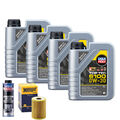 Motoröl 0W30 LIQUI MOLY Top Tec 6100 4L+HENGST Ölfilter +Spülung