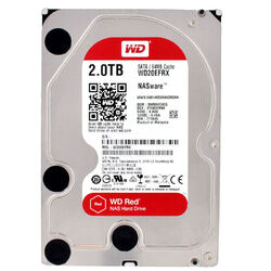 Western Digital Red NAS 2TB WD20EFRX SATA III 64MB 5400U/min 3,5 Zoll