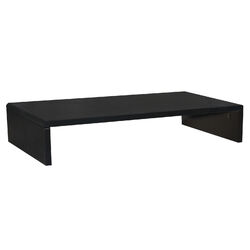 TV-Aufsatz - schwarz matt - Holz - 70 cm breit Fernsehschrank TV-Board