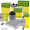 MANN-FILTER INSPEKTIONSPAKET FILTERSATZ FÜR VW GOLF 6 5K AJ 1.2 1.4 TSI AB 10