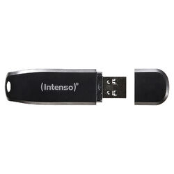 Intenso USB-3.2-Speicherstick Speed Line mit 16 GB, bis 70 MB/s, schwarz