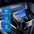 KFZ Bluetooth FM Transmitter Auto Radio MP3 Player Dual USB Ladegerät Adapter DE