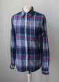 GANT Bluse Shirt langarm blau gestreift Business gelb grün rosa Gr. 40 L *