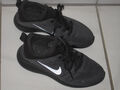 tolle Damen-Sportschuhe, Nike, Gr 38, fällt wie 37,5 aus, wie neu, schwarz