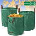 Gartensack Laub Abfall Sack XXL Gartentasche Laubsack Gartenabfallsack 272 Liter