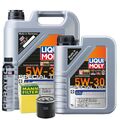 Motoröl 5W30 LIQUI MOLY Leichtlauf Special Tec Ll 6L +MANN Ölfilter +Cera Tec