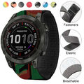 Für Garmin Fenix 7/7X/6/6X/5/5X Plus/3HR/Epix Pro/Instinct 2X Nylon Loop Armband