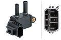 HELLA 6PP 009 409-601 Sensor, Abgasdruck für FORD JAGUAR LAND ROVER VOLVO