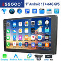 DAB+ Android 13 4+64G Carplay Autoradio GPS Navi RDS Bluetooth WIFI Kamera 2 DIN