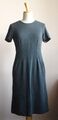 MARC O'POLO  KLEID GR. 34/36 BLAU KARODESIGN, KURZARM, INNENFUTTER, VISCOSE, TOP