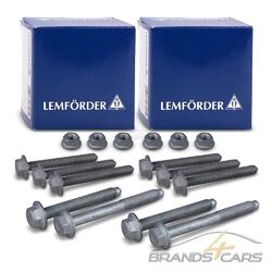 LEMFÖRDER 2x SCHRAUBENSATZ QUERLENKER VORNE FÜR AUDI A3 VW CADDY GOLF 5 6 TOURAN#AUCH PASSEND FÜR SEAT ALTEA LEON TOLEDO SKODA OCTAVIA#