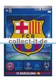 Panini Adrenalyn XL Champions League 14/15 - 7 - FC Barcelona - Team-Logo