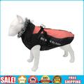 SOBW Hundemantel Winter-Wasserdichter Hundeweste Jacke mit abnehmbarem Traktions