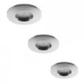 Litecraft Einbau-Downlight Fest GU10 Strahler in Chrom - 3er-Pack Auflösung  