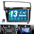 Android 13 Auto 32G CarPlay Autoradio GPS RDS Kamera Für VW Golf VII 7 2013-2017