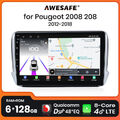 128GB Android Autoradio für Peugeot 2008/208 2013-2017 Carplay GPS Navi DSP DAB+