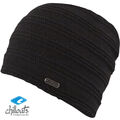 CHILLOUTS Armin Mütze Beanie Herren Wintermütze wärmende Strickmütze in Schwarz