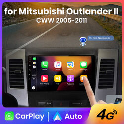 6+128GB Android 13 Autoradio CarPlay GPS Navi für Mitsubishi Outlander 2005-2011