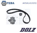 KD161 ZAHNRIEMEN-SATZ KIT SET + WASSERPUMPE DOLZ FÜR ALFA ROMEO MITO,GIULIETTA